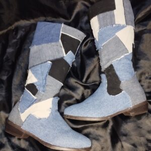 Bota Patwork Jeans